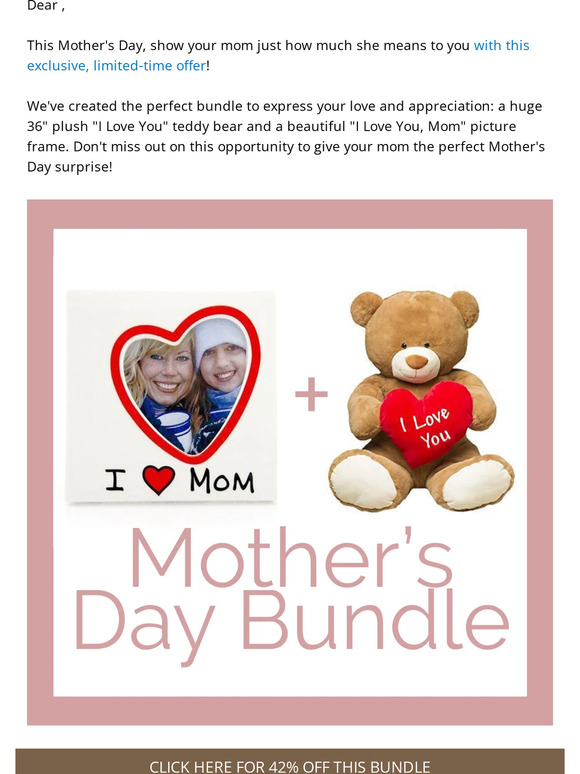 "Unlock Mother's Day Magic: Discover a 42% Off Surprise Inside! 🔐"