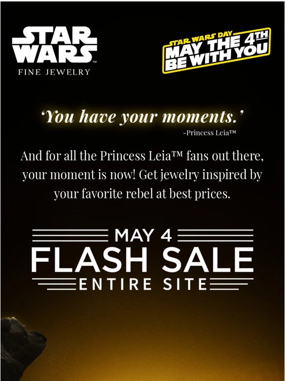 Prepare Your Cart For May The 4th Sale!