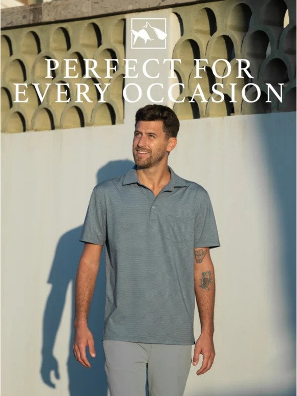 Dress for Every Occasion - Try a REEF CLUB POL Shirt!