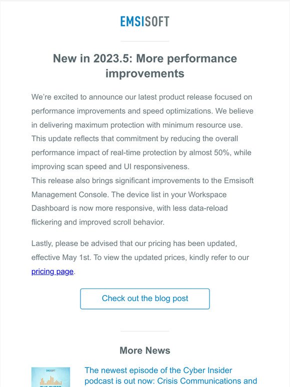 New in 2023.5: More performance improvements