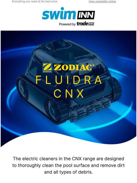 With Zodiac CNX, enjoy your clean pool