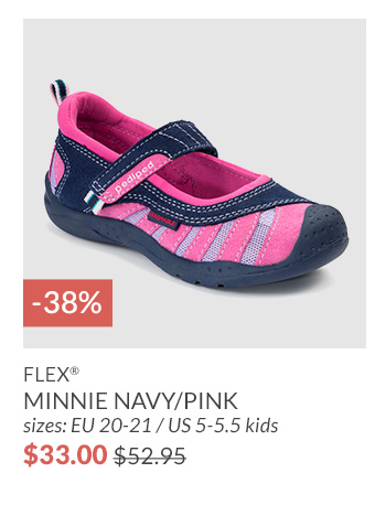 Flex® Minnie Navy/Pink