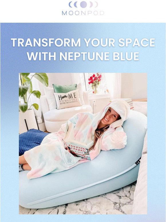 🌙💤 Relax in Neptune Blue: Save 25%