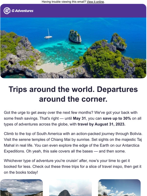 Save right now. Travel kinda soon.