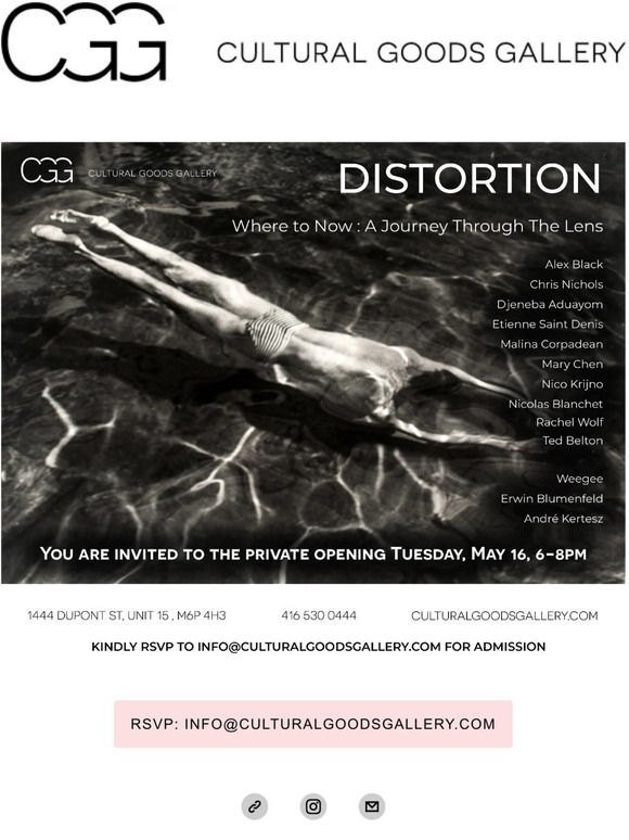 INVITATION: DISTORTION — WHERE TO NOW.