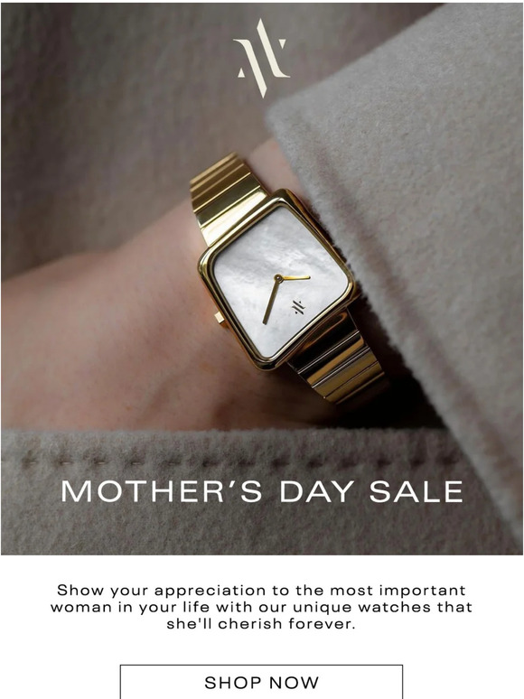 MOTHER'S DAY SALE