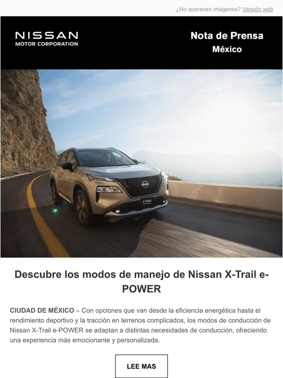 Nissan Com Mx Descubre Los Modos De Manejo De Nissan X Trail E Power Milled