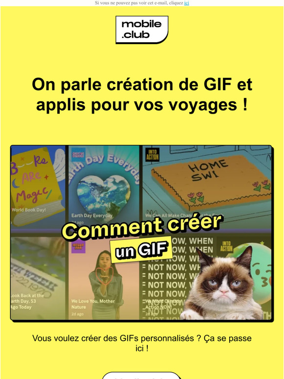 On parle GIF et vacances !