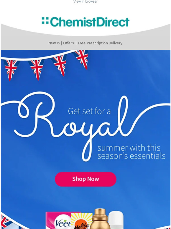 Get ready for a right royal summer 👑