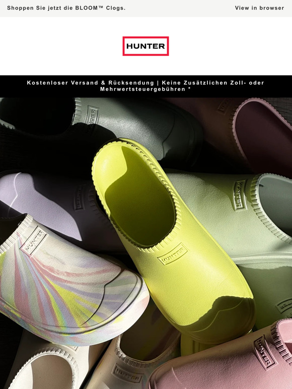 Neue leichte Clogs in unendlich vielen Farben