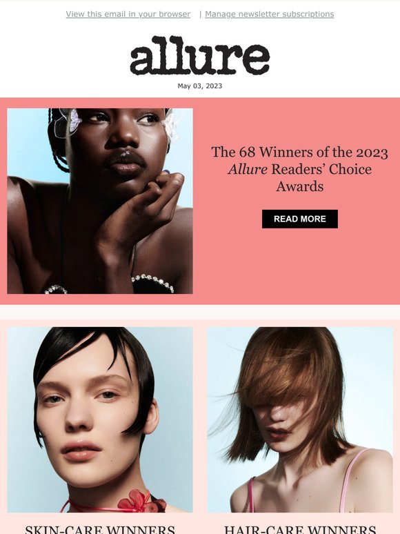 Allure Beauty Box The 68 Winners of Allure’s 2023 Readers’ Choice