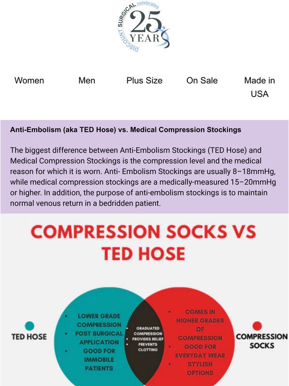 Unlock the Secret to Ultimate Leg Comfort: Explore Anti-Embolism Stockings & TED Hose Now!