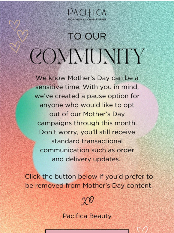 Opting Out of Mother’s Day?