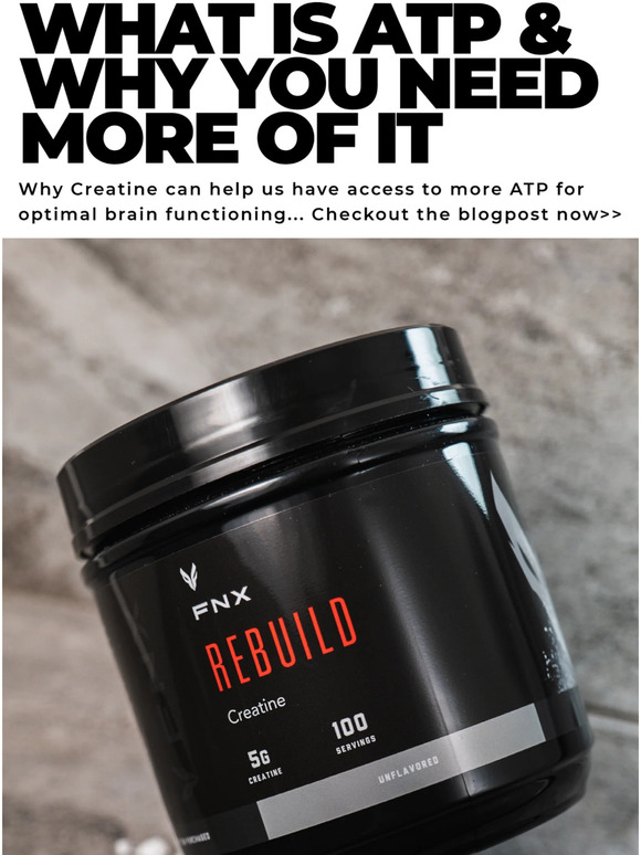 FNX Fitness What Is ATP And Why You Need More Of It. 💪 Milled