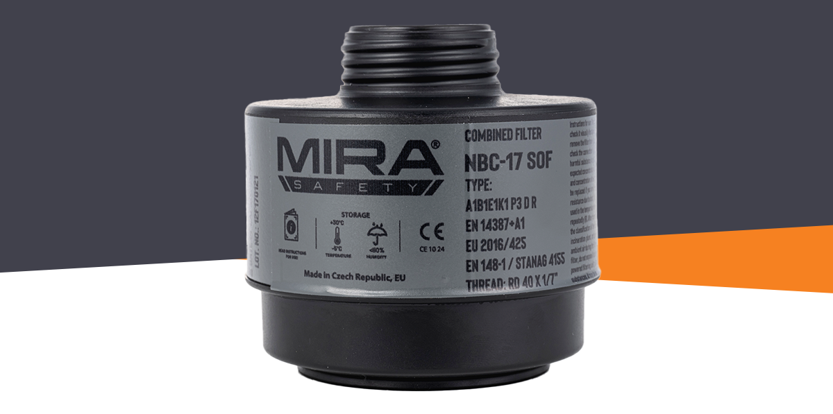 MIRA Safety: NBC-17 Compact Gas Mask Filters For 2023! | Milled