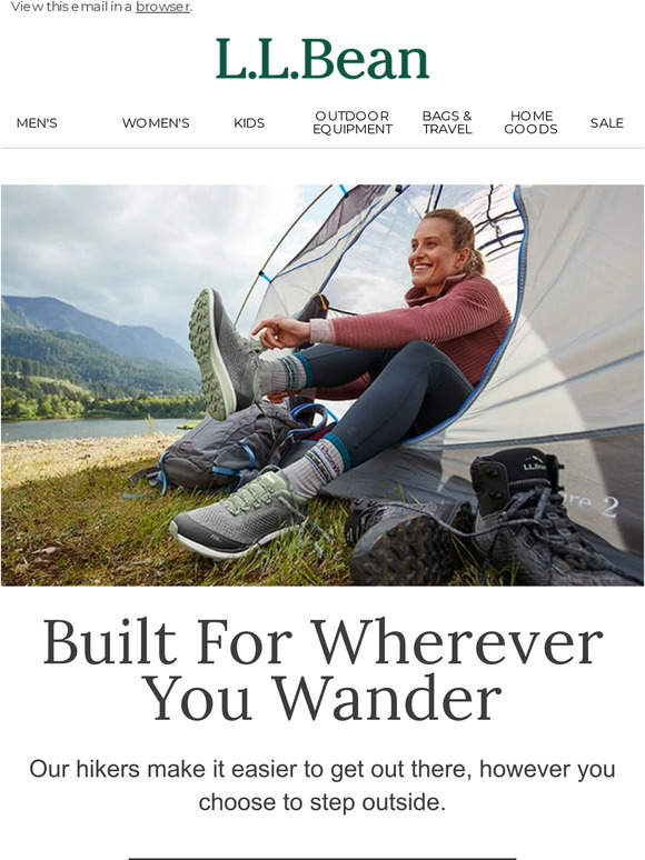 L.L.Bean Canada Get Outside for Mental Health Awareness Month Milled