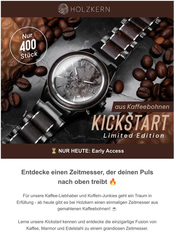 🔥 JETZT: Limited Edition aus Kaffeebohnen ☕ | Nur 400 Stück