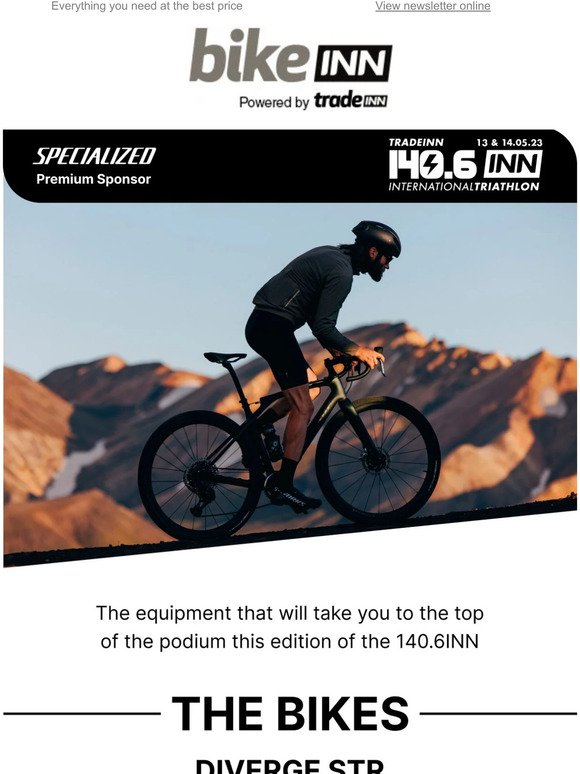 ⚡140.6INN⚡ The best equipment is from Specialized
