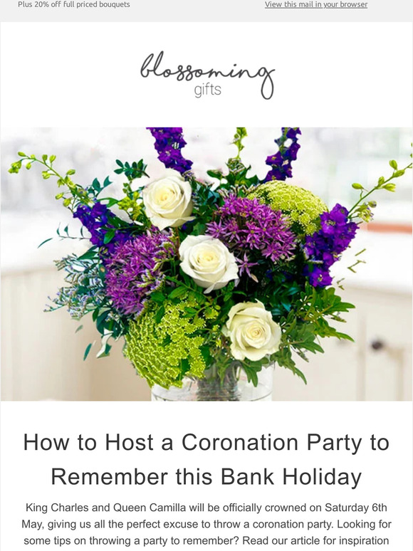 How to Host a Coronation Party to Remember