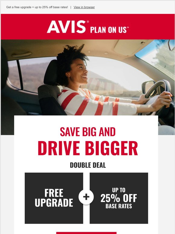 DOUBLE DEAL | Free Upgrade + up to 25% Off