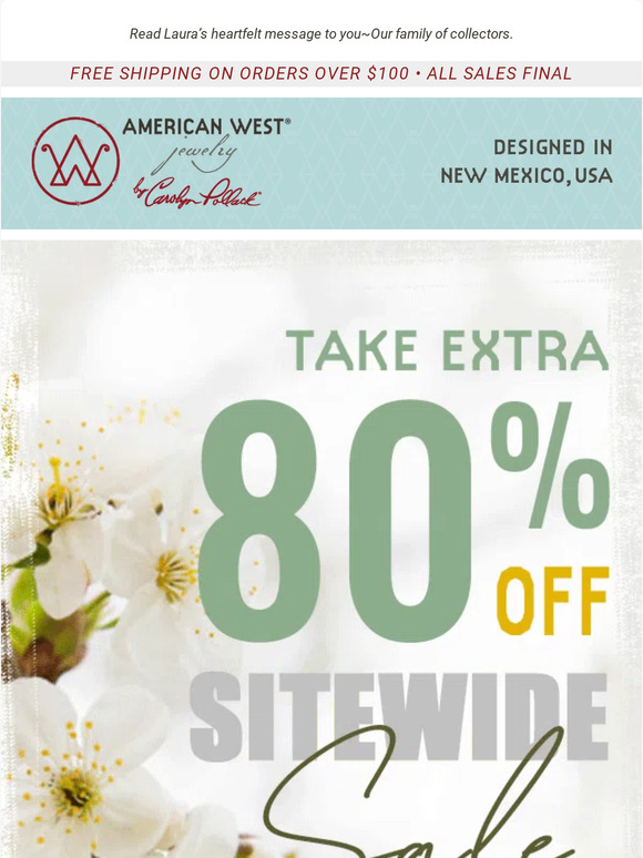 Wake-up! ⏰ Don’t miss out on your Favorites~80% OFF Everything in our Final Sitewide Sale! Stock up NOW and Pay Later with PayPal!