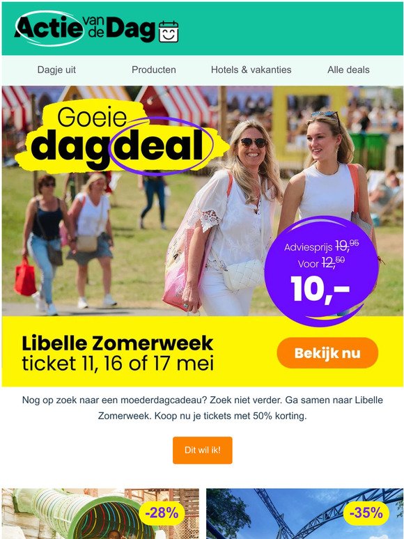 Goeie dagdeal: Libelle Zomerweek