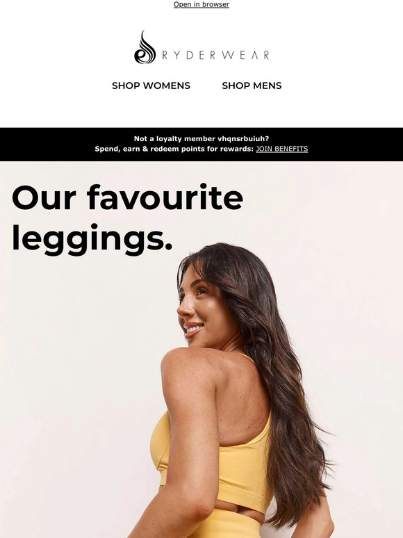 OUR favourite leggings 🍑