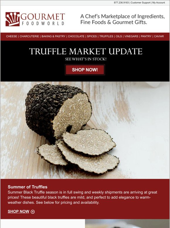 Truffle Market Update: Summer Truffles Available
