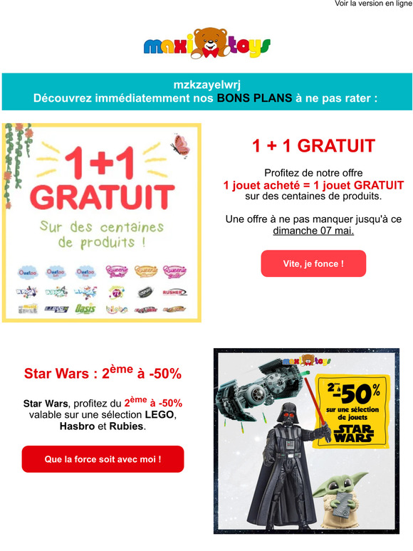 Nos bons plans à ne pas rater ! 🤩