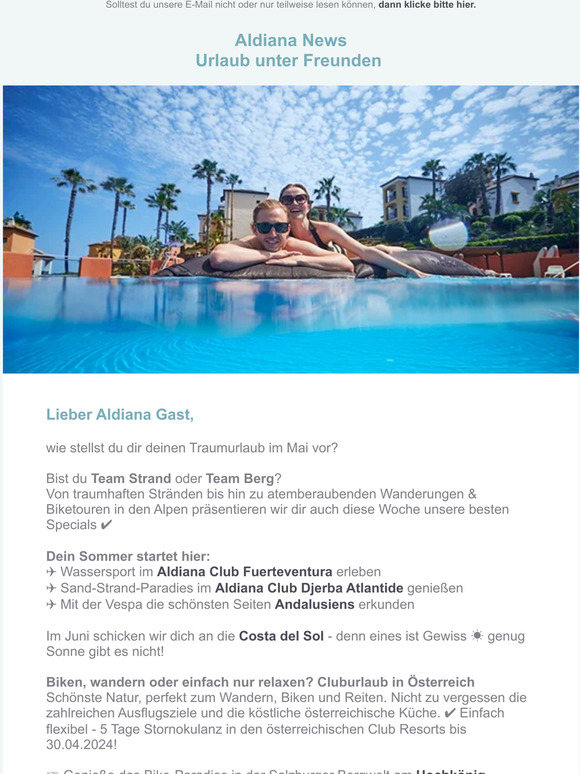 MAI-LIGHTS ☀ Strandfeeling buchen ☜ PrimeTime am Hochkönig ♥ 5 Tage Stornokulanz in den Bergclubs ✌