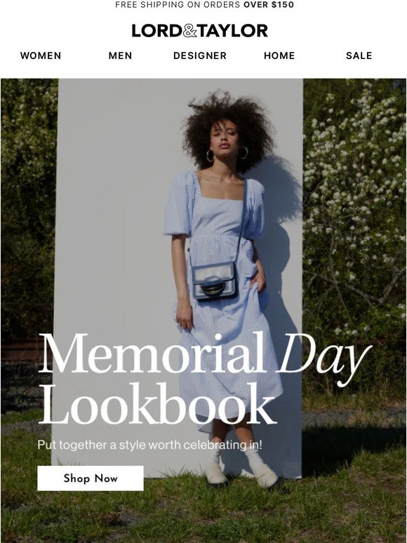 Our Memorial Day Lookbook is here 🌞
