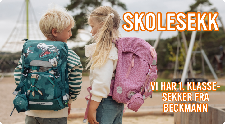 Skolesekk til 1. klassinger fra Beckmann