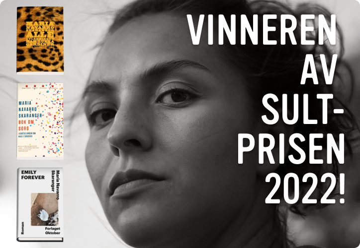 Vinneren av Sultenprisen 2022 Maria Navarro Skaranger