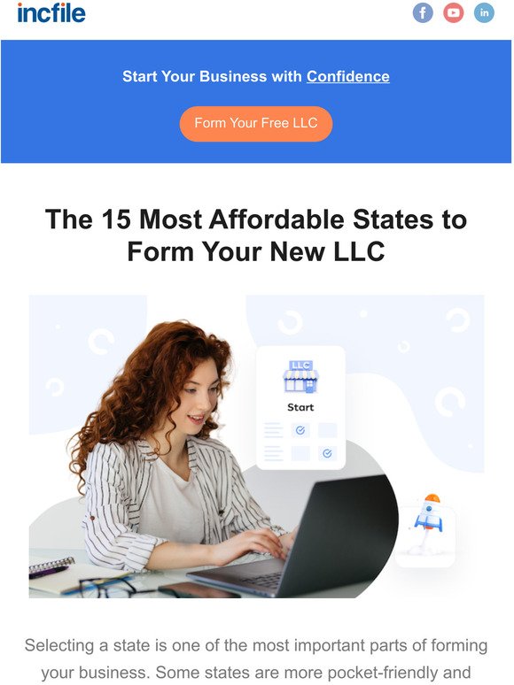 The 15 Most Affordable States to Form Your New LLC