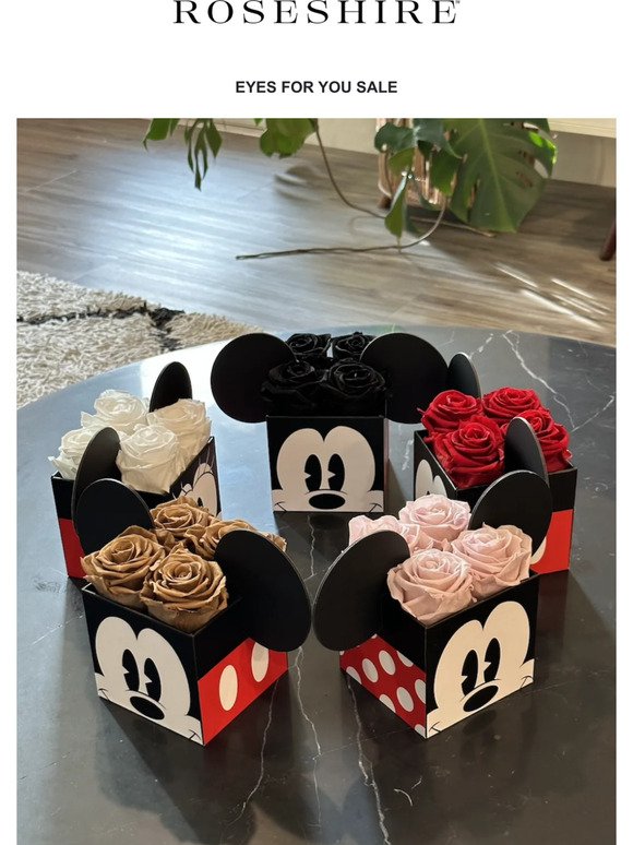 Disney's Eyes For You Roses - $40 Off!