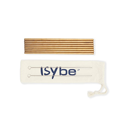 ISYbe Metall Strohhalme Set