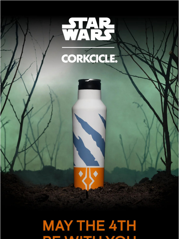 CORKCICLE New In For Star Wars™ Day — Ahsoka Drinkware Milled