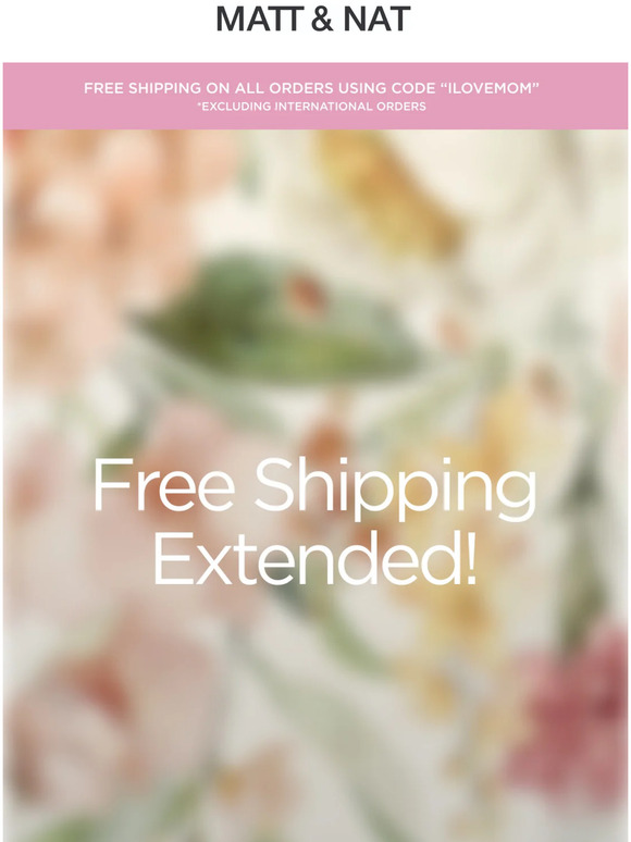FREE SHIPPING EXTENDED 🤯