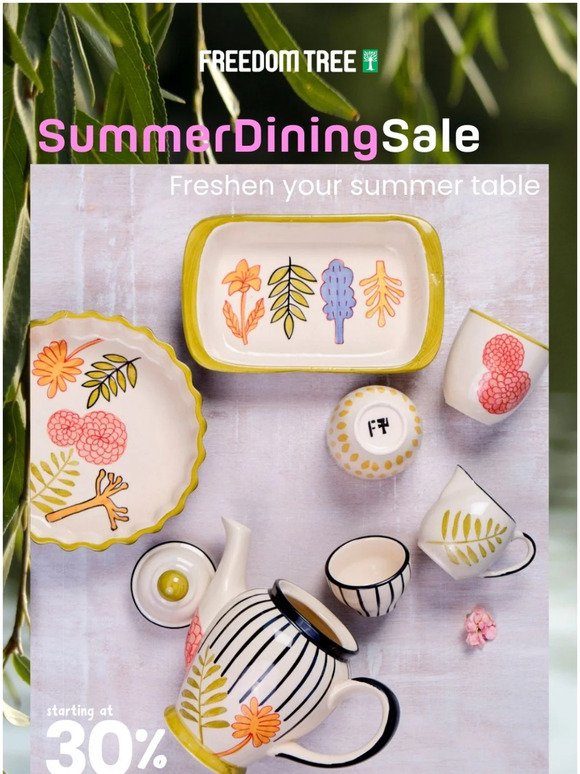 Summer Dining Sale