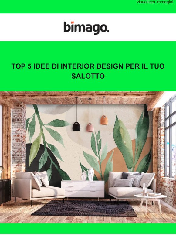 Top 5 idee di interior design per il tuo salotto