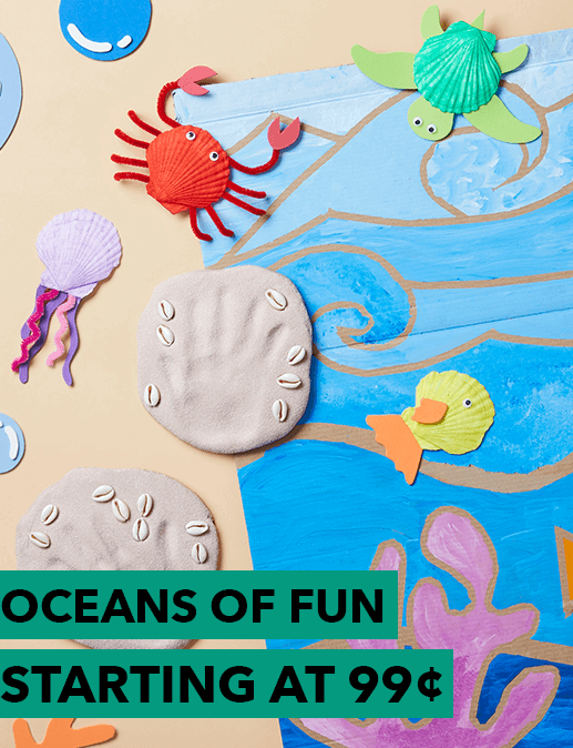 Oceans of fun. Starting at 99 cents.