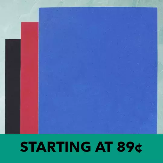 Foam Sheets. Starting at 89 cents.