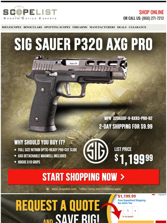 Scopelist Shop OpticsReady Pistols and Pistol Optics + 44 New Winners