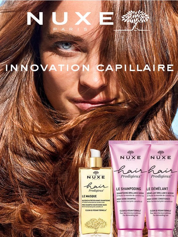 🆕 Innovation capillaire : NUXE réinvente le soin du cheveu