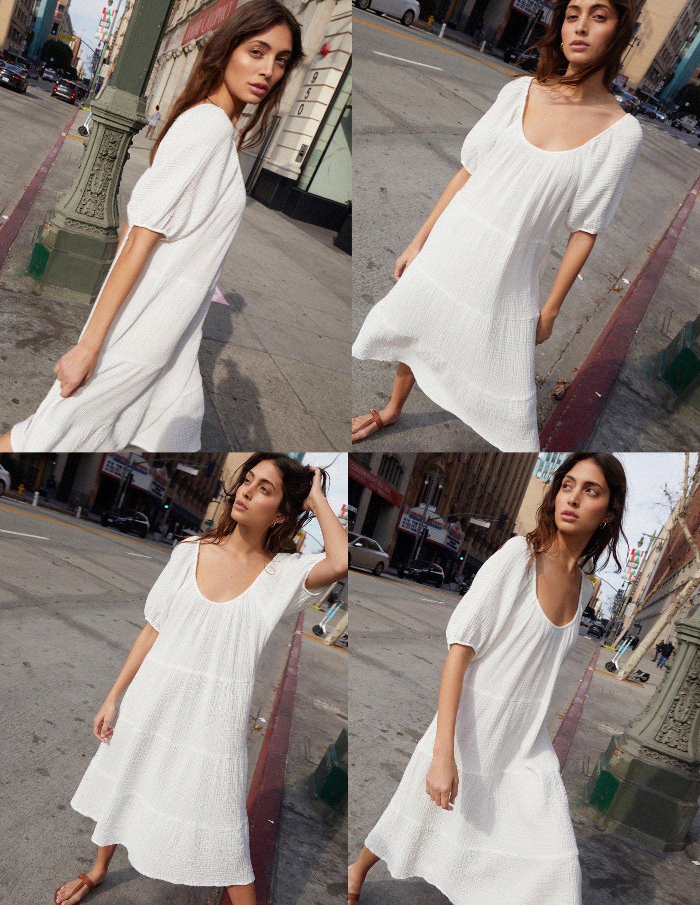 Mindy Peasant Dress | NATION LTD