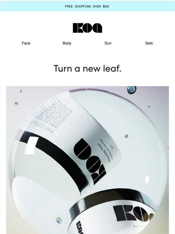 Turn a new leaf.