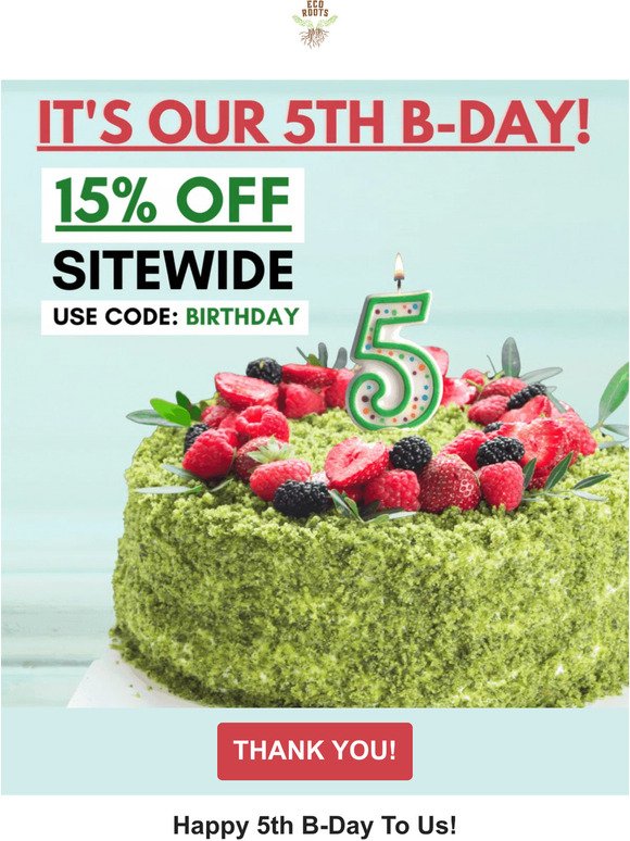 It's our 5th Birthday!