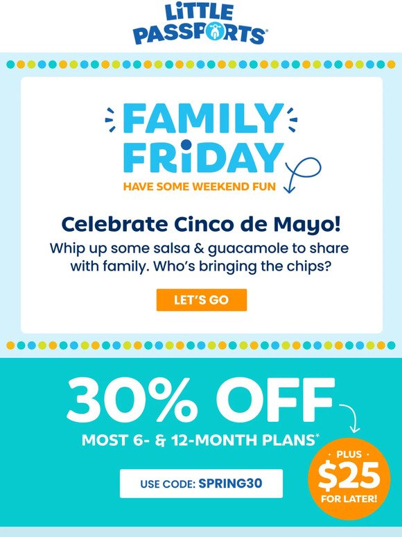 Family Friday: Celebrate Cinco de Mayo Together!