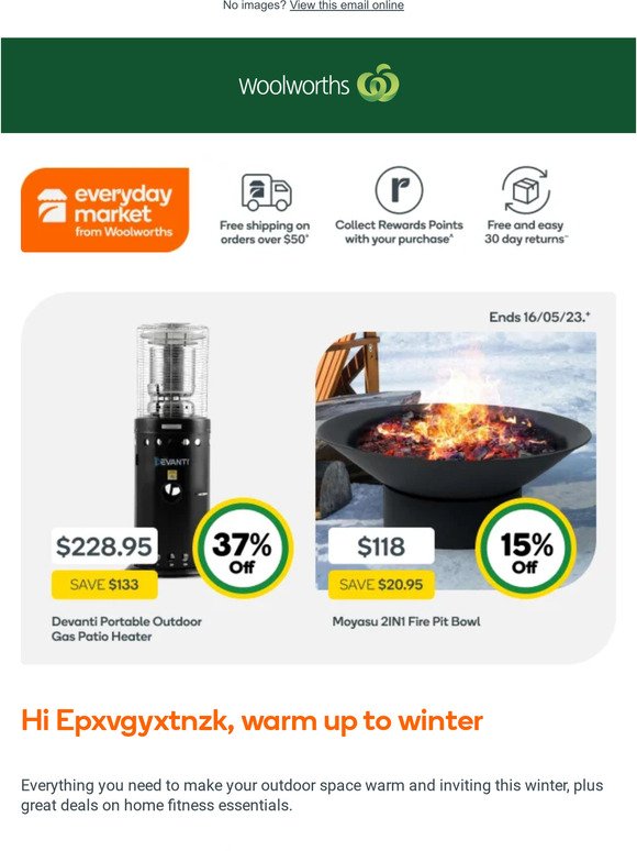 ❄️ Winter is coming! Outdoor heaters up to 37% off