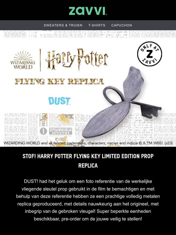 Nieuw exclusief! Harry Potter Replica 🔑✨